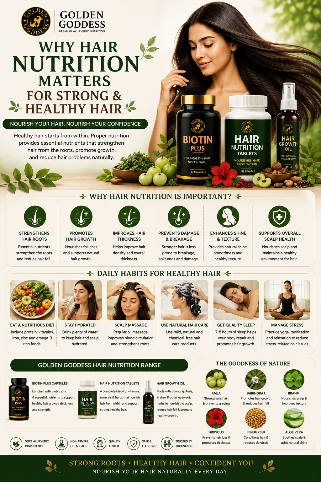 Why Hair Nutrition Matters for Strong & Healthy Hair
