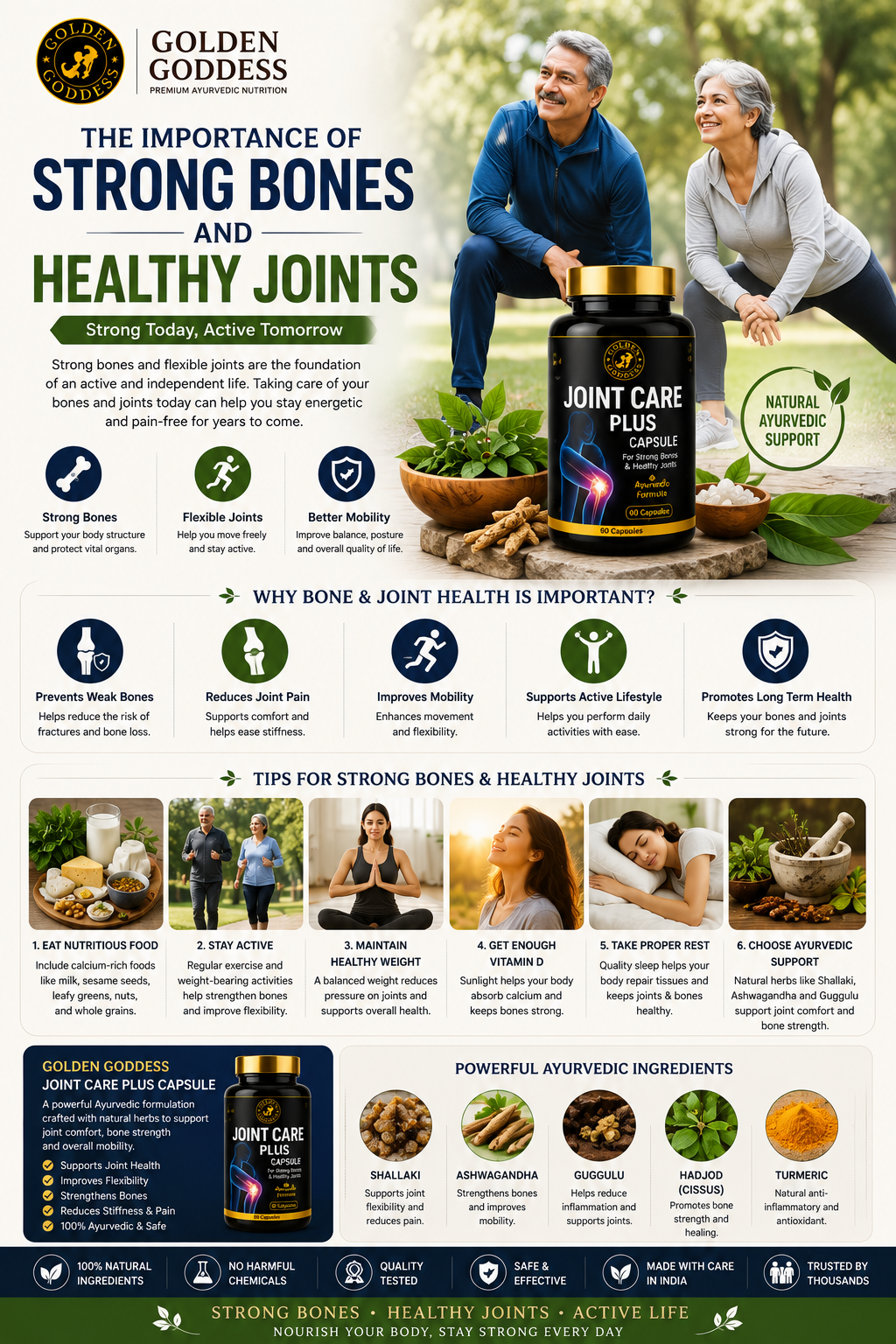 The Importance of Strong Bones and Healthy Joints